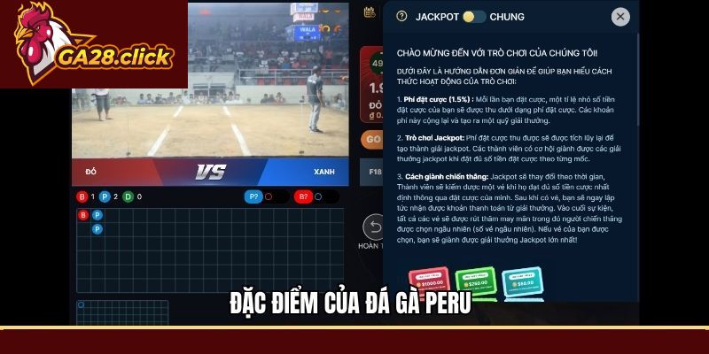 Đặc điểm của Đá gà Peru